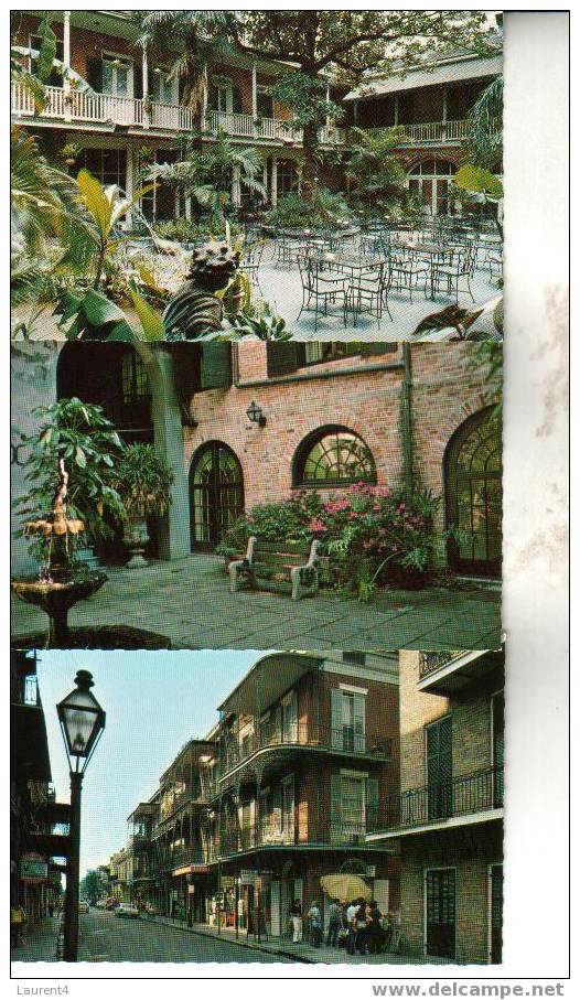 6 Carte De La Nouvelle Orleans - 6 New Orleans Postcard - New Orleans