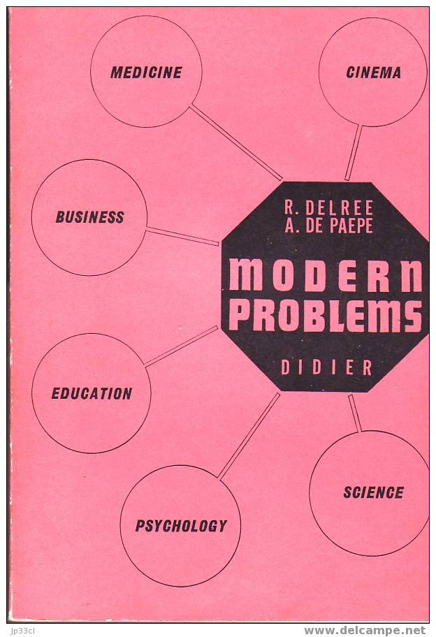 An Anthology Of Modern Problems Par R. Delree Et A. De Paepe - Didier, 1969 - Opvoeding/Onderwijs