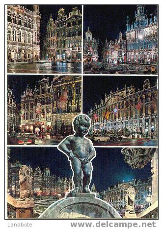 Brussels - Brüssel Bei Nacht