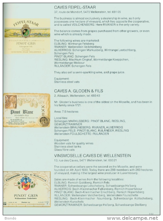 D´WAISTROOS - THE LUXEMBOURG MOSELLE AND ITS WINES - Europa