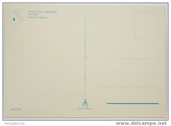 D 2426 - Höhlen & Grotten - Invito Alla Sardegna. Alghero. Grotte Di Nettuno - CAk - Other & Unclassified