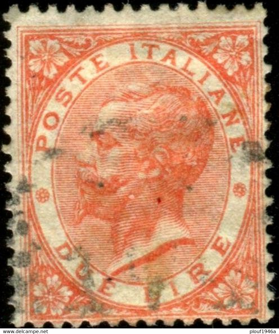 Pays : 247 (Italie : Victor-Emmanuel II)  Yvert Et Tellier N°:    21 (o) - Used