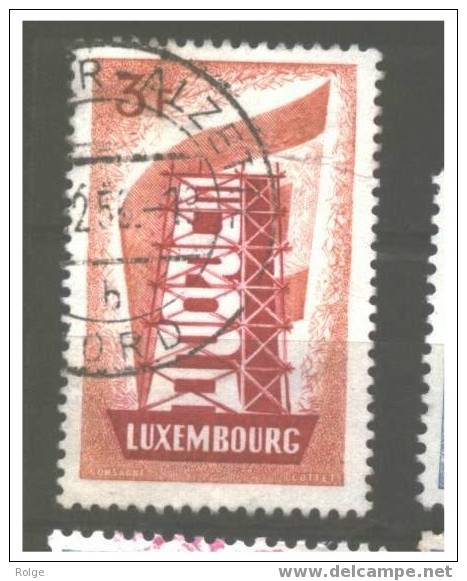 Zw 821 Yvert 515  Lichte Plooi - Used Stamps