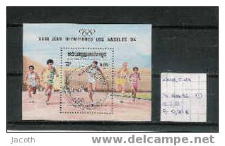 Kampuchea OS 1984 - Yv. Blok 42 Gestempeld/obl./used - Sommer 1984: Los Angeles
