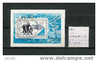 DDR OS 1988 - Yv. Blok 89 Gest./obl./used - Inverno1988: Calgary