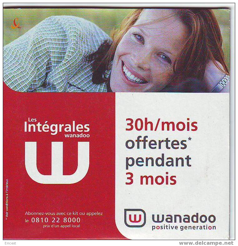 WANADOO LES INTEGRALES 30H PAR MOIS - Kit De Conección A Internet