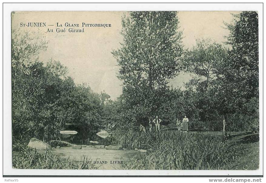 SAINT JUNIEN - La Glane Pittoresque Au Gué Giraud - Saint Junien