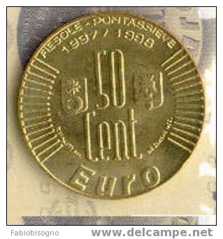 50 Euro Cent - 1997/1998 Fiesole Pontassieve - ** - Italie