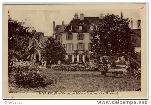 Saint Yriex - Maison Gondinet - Saint Yrieix La Perche