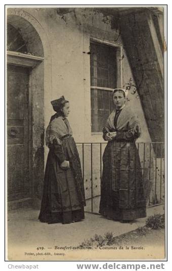 Beaufort Sur Doron - Costumes De Savoie - Beaufort