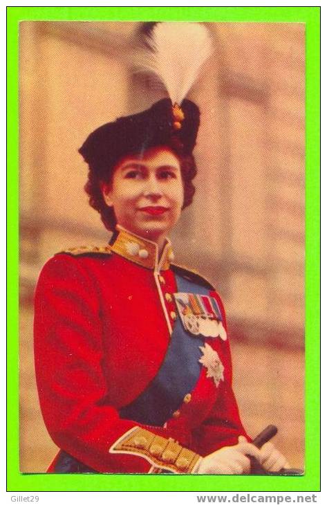ROYAL FAMILY - H.M. QUEEN ELIZABETH II - CARD AROUND 1952 - CURTIS DISTRIBUTING CO LTD - - Royal Families