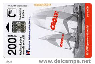 CROATIA - 1999/TK15 - Cronet - Sail-boats - Boats