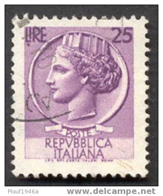 Pays : 247,1 (Italie : République) Yvert Et Tellier N° :   999 (o) - 1961-70: Usati