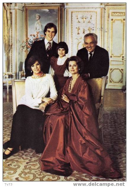 Cpa 443 - Famille Royale De MONACO ( Prince Souverain, Grace, Albert, Caroline, Stéphanie) - Other & Unclassified