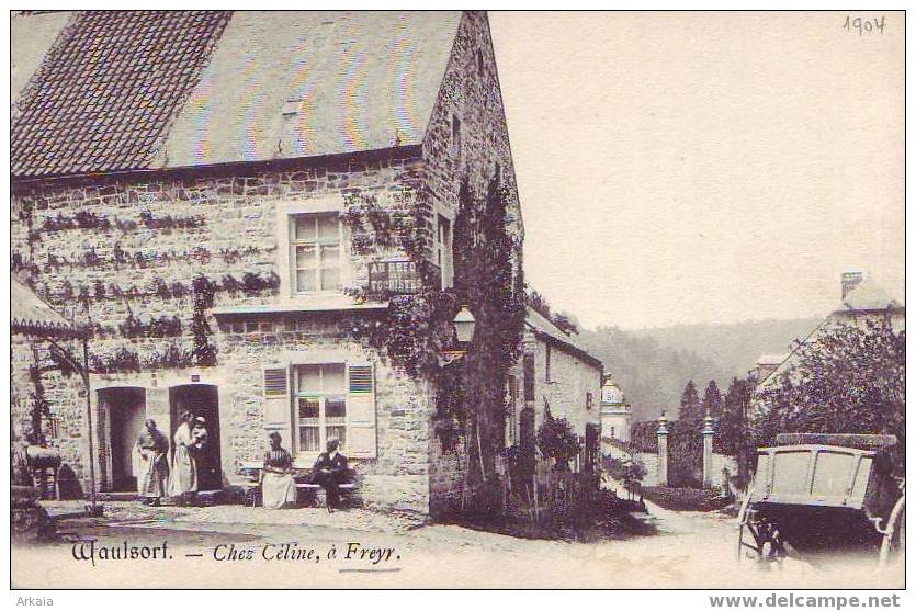 WAULSORT = Chez Céline, à Freyr - 1904 - Hastière