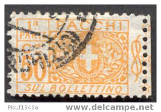 Pays : 247,02 (Italie : Victor-Emmanuel III)  Yvert Et Tellier N°: CP  11 (o) Moitié Gauche - Postal Parcels