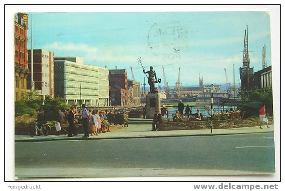 D 2285 - Bristol, The Quayhead - CAk, 1969 Gelaufen - Bristol