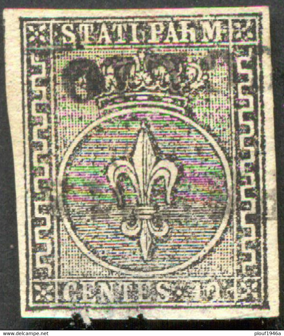 Pays : 245,1 (Italie: Parme (Duché))  Yvert Et Tellier N° :   2 (o) - Parma