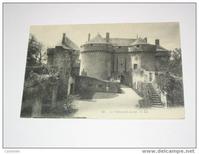 (109) -- 1 -- Carte Postale Sur Le Chateau De Lassay - Lassay Les Chateaux