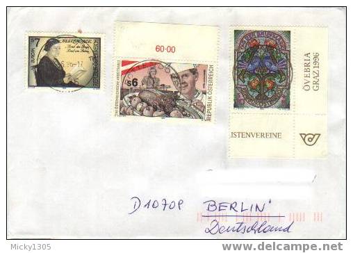 Österreich / Austria - Umschlag Echt Gelaufen / Cover Used (1603) - Covers & Documents