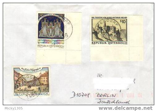 Österreich / Austria - Umschlag Echt Gelaufen / Cover Used (1604) - Briefe U. Dokumente