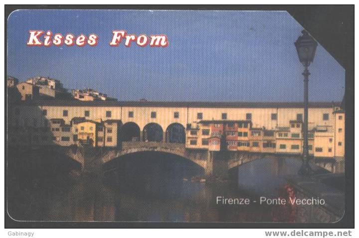 ITALY - C&C CATALOGUE - F3752 - KISSES FROM FIRENZE - Públicas Temáticas