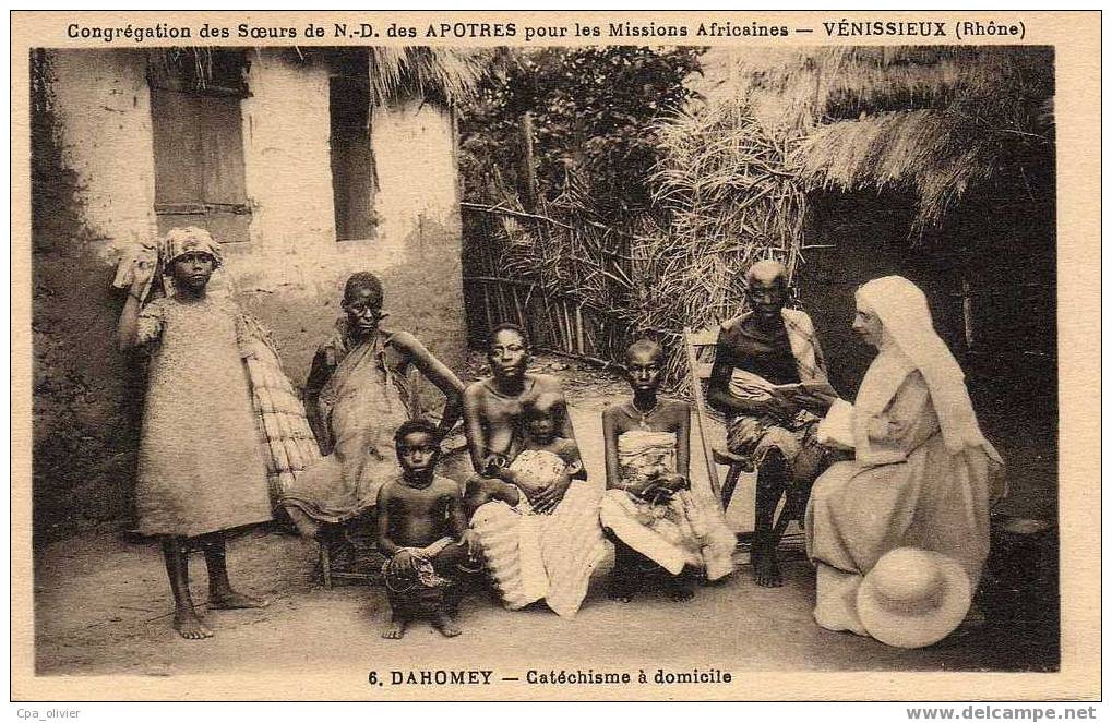 DAHOMEY Catéchisme à Domicile, Congrégation Des Soeurs De ND Des Apotres Pour Les Missions Africaines, Ed ? 6, 193? - Dahomey