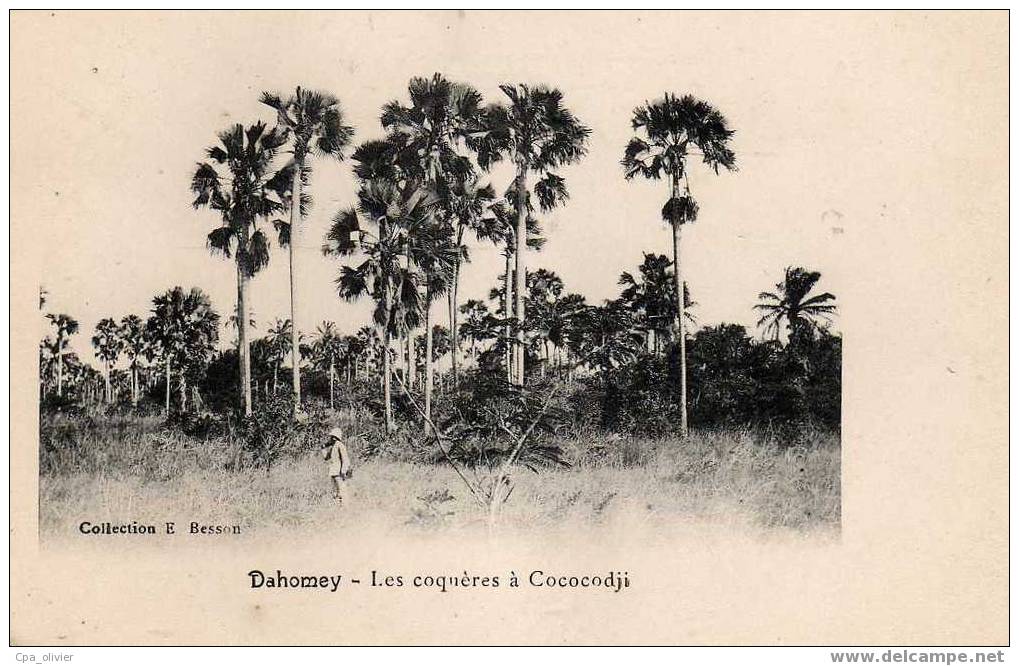 DAHOMEY Cococodji, Coquères, Animée, Ed Besson, 191? - Dahomey