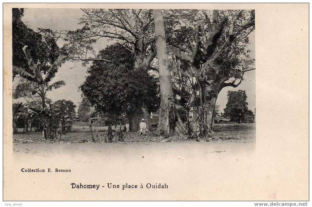 DAHOMEY Ouidah, Place, Animée, Ed Besson, 191? - Dahomey