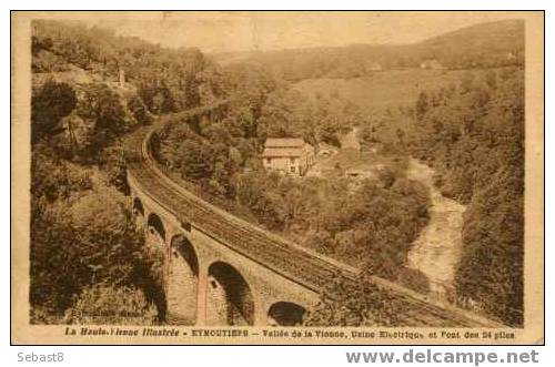 EYMOUTIERS USINE ELECTRIQUE ET PONT DES 24 PILES - Eymoutiers