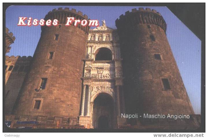 ITALY - C&C CATALOGUE - F3853 - KISSES FROM - NAPOLI - Öff. Themen-TK