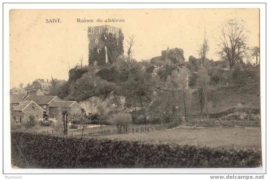 7098 - SAIVE - Ruines Du Château - Blegny