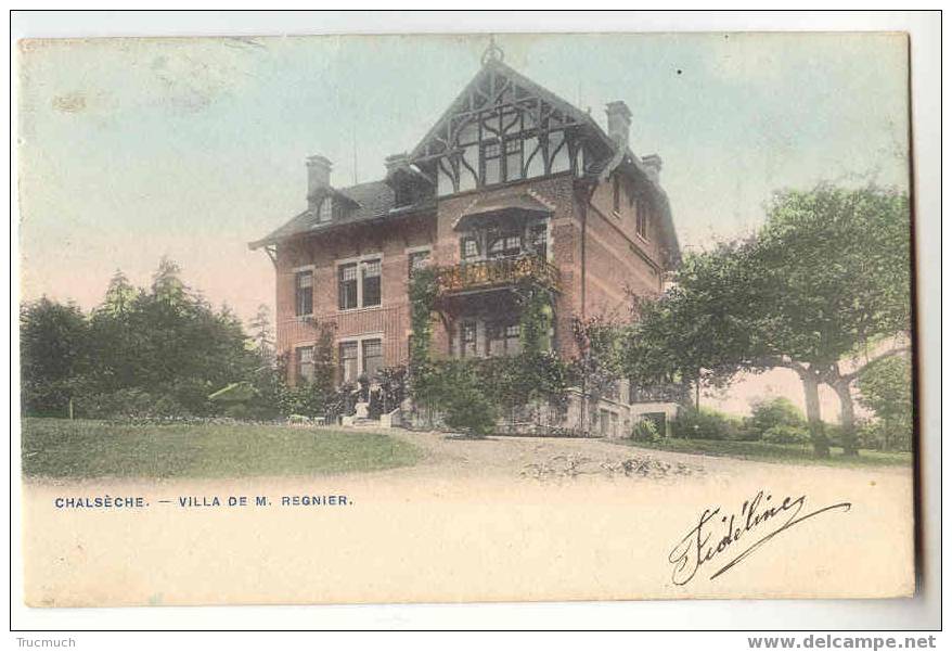 6993 - CHALSECHE - Villa De M. REGNIER   *en Couleurs* - Pepinster