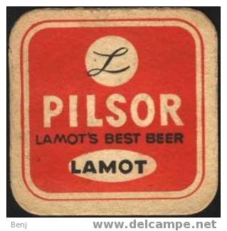 Sous-bock Ancien PILSOR LAMOT Lamot´s Best Beer - Sous-bocks