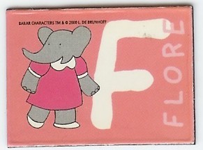 Magnets Alphabet BABAR ------ F - Personen