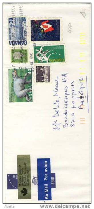 4460 LETTRE CANADA - Ours