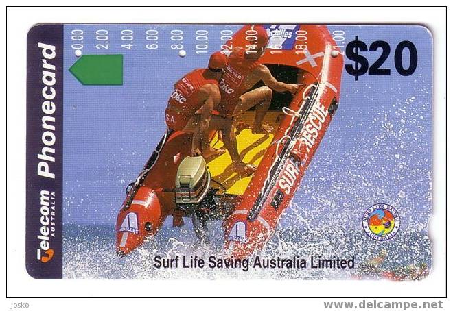 SURF LIFE SAVING AUSTRALIA LIMITED - Australia Old Rare Card - Australia