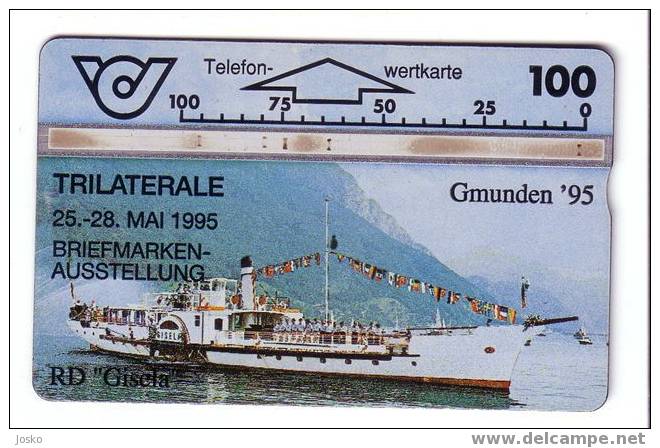 AUSTRIA - Ships – Boat – Bateau – Bateaux - Ship - Boats - RD GISELA - Oesterreich