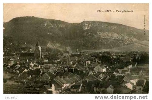 POLIGNY VUE GENERALE - Poligny