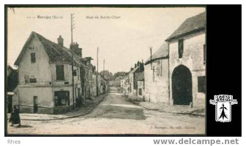 27 Dangu - 22 - Dangu (Eure)  Rue De Saint-Clair -  Cpa Rhea D27D  K27284K  C27199C - Dangu