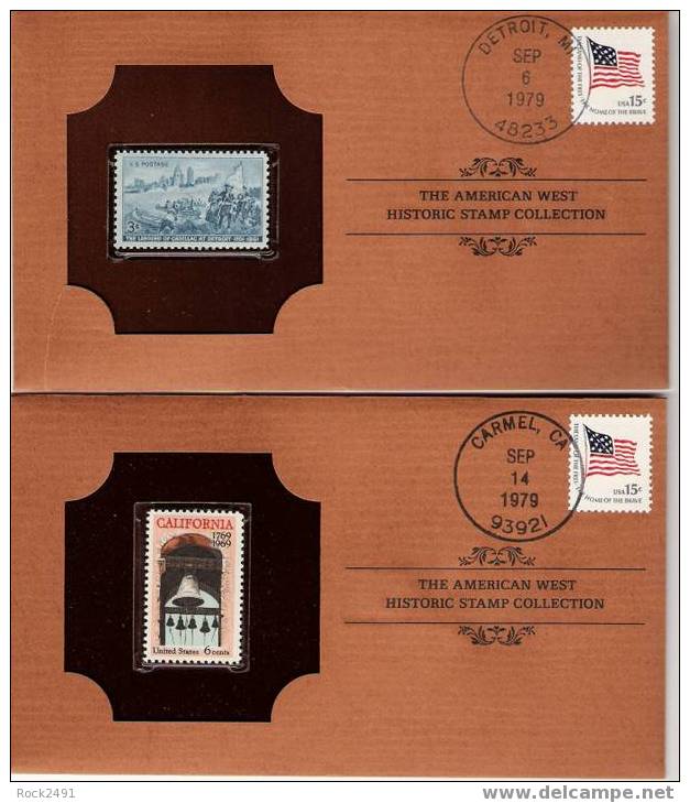 US Scott 898 Thru 1542 Mint Stamps Attached To 10 Covers US Scott 1597 - Covers & Documents