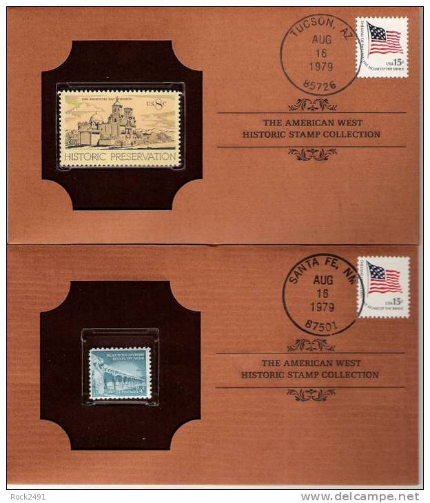 US Scott 898 Thru 1542 Mint Stamps Attached To 10 Covers US Scott 1597 - Covers & Documents