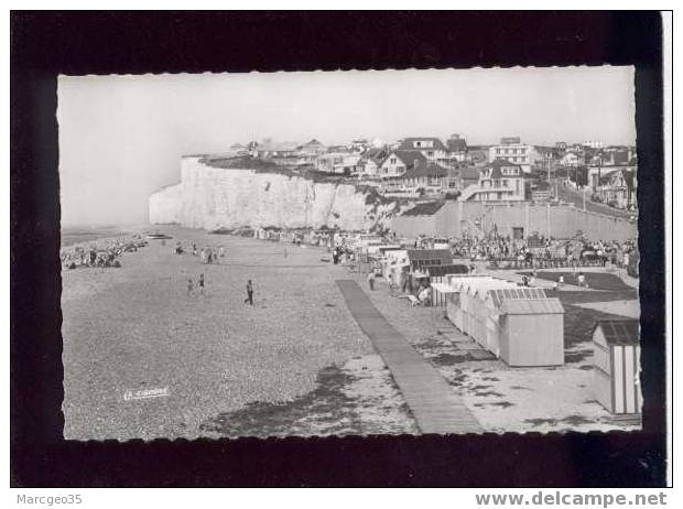 005420 Criel Sur Mer La Plage & Les Falaises édit.la Cigognen°76.192.32 - Criel Sur Mer