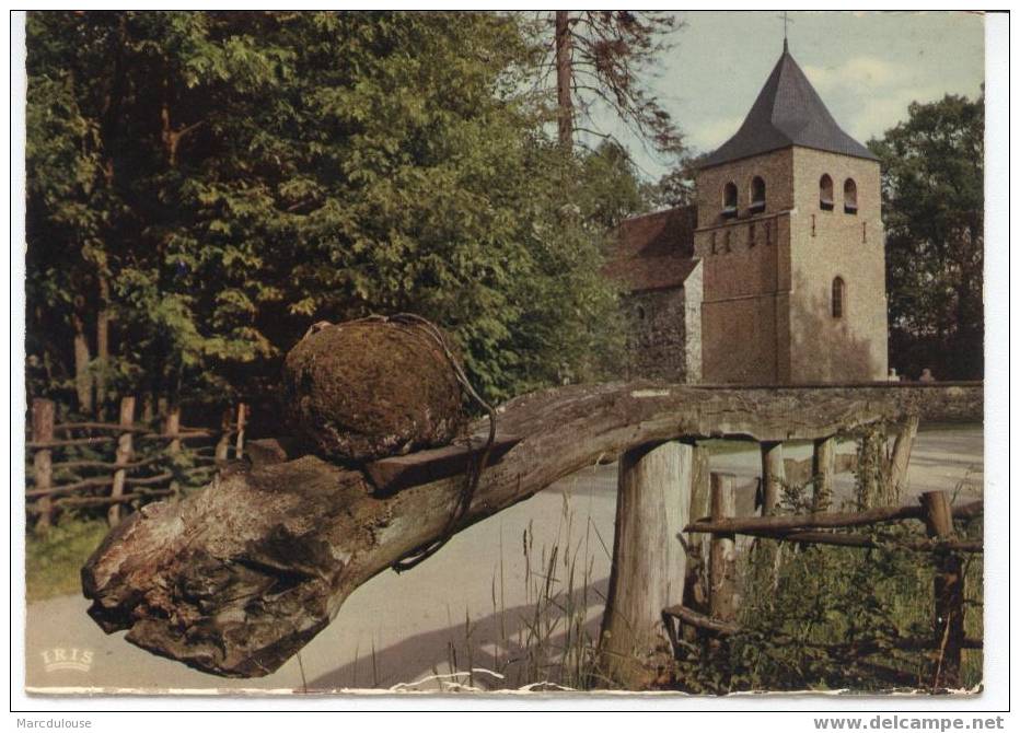 Bokrijk (Genk). Domein Openluchtmuseum. Kerkje Uit Erpekom.Grote-brogel (11e Eeuw) Met Toren Uit De 16e Eeuw. - Genk