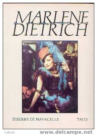 "Marlène Dietrich" DE NAVECELLE, T. Ed. Taco Berlin 1987 En Lanhue Allemande - Film