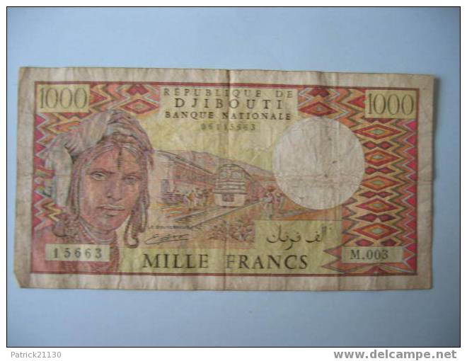 DJIBOUTI /1000 FRANCS   1979  Ref Pick 37 - Gibuti