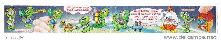 KINDER - LES ASTRO COMIC - TOUFEU TOUFLAM - Figurine Sans Bpz * - MonoBlocks