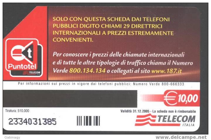 ITALY - C&C CATALOGUE - F4007 - MYLAND CARD - Öff. Themen-TK