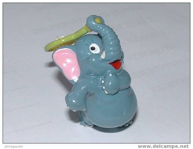 KINDER - LES ELEPHANTOS AU CLUB - N°8 - Bud Mington - Figurine Avec Bpz * - Monoblocchi