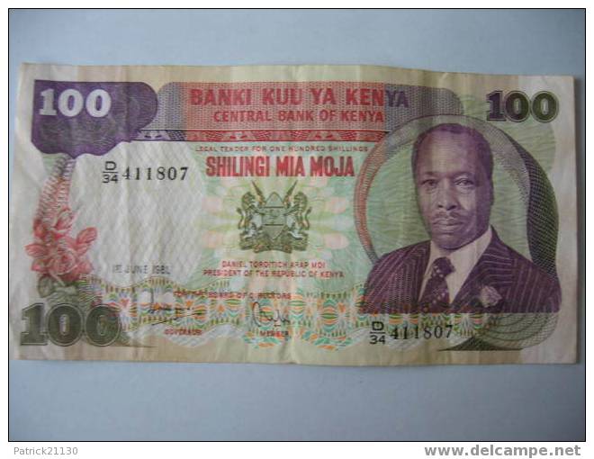 KENYA  / 100 SHILLINGS 1981  PICK 23 - Kenia